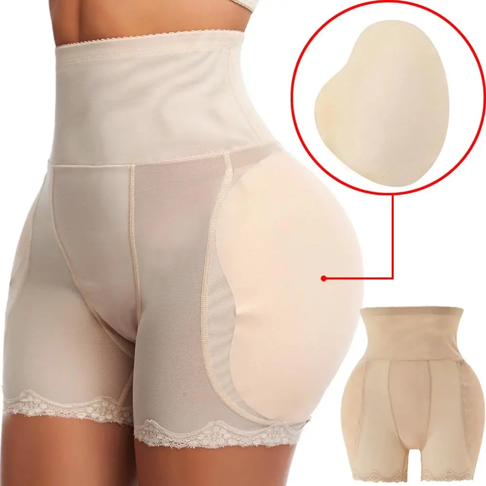 High Waist Hip Enahncer Women Shapewear Butt Lifter Shaper Panties Sexy Body Shaper Push Up Panties Short with Pads Fake Buttock