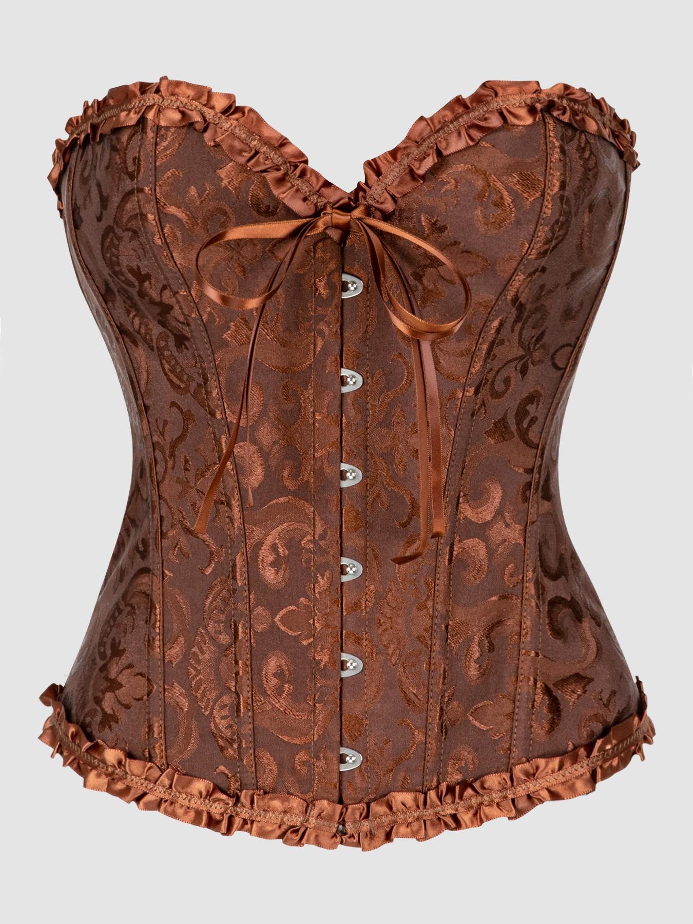 Women's Satin Belted Body Shaper, Lace Bow Decor, Adjustable Straps, Comfortable Fashion Bodysuit, Slimming Underwear, Body Sculpting Garment