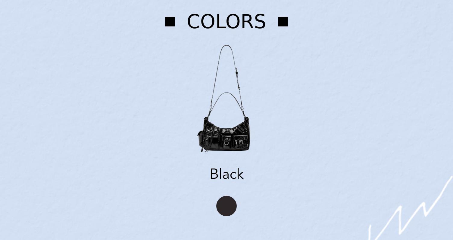 Cider STUDDED POCKET SHOULDER BAG & CROSSBODY BAG