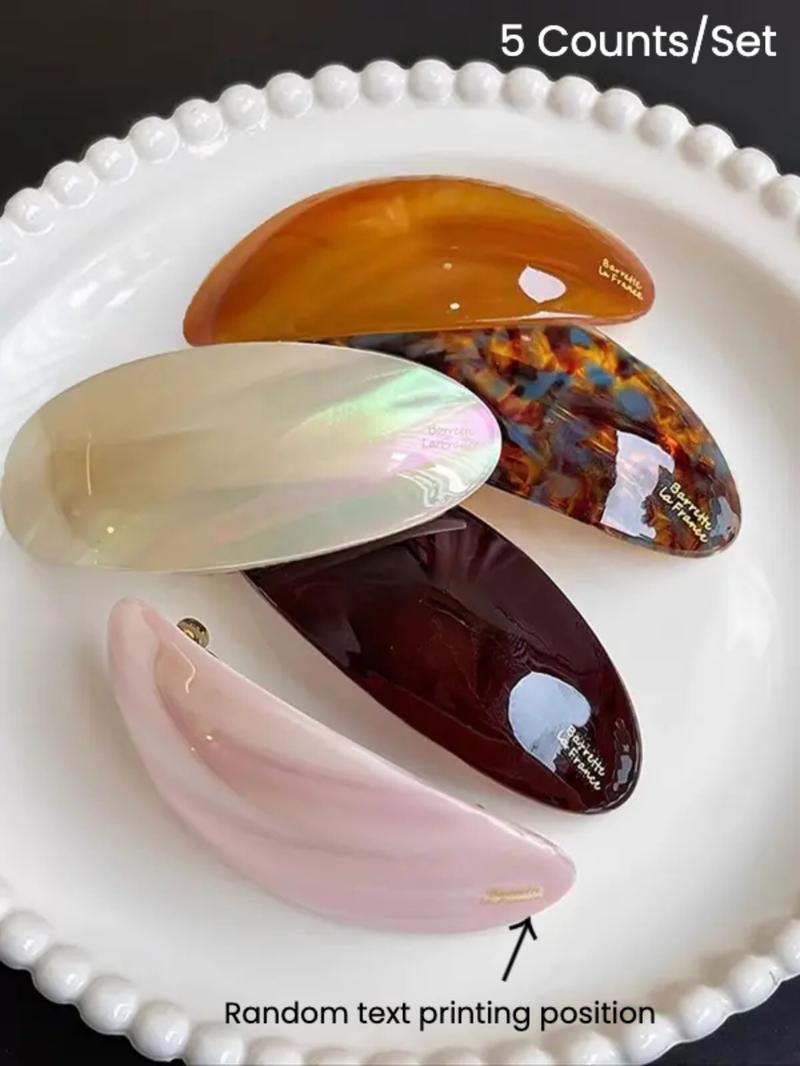 Elegant Korean Style Metal Hair Clip, Perfect for Daily Wear, Parties, Gifts, Secure Hold, Versatile Hairstyles, Fashionable Accessory, Flat Hair Clips