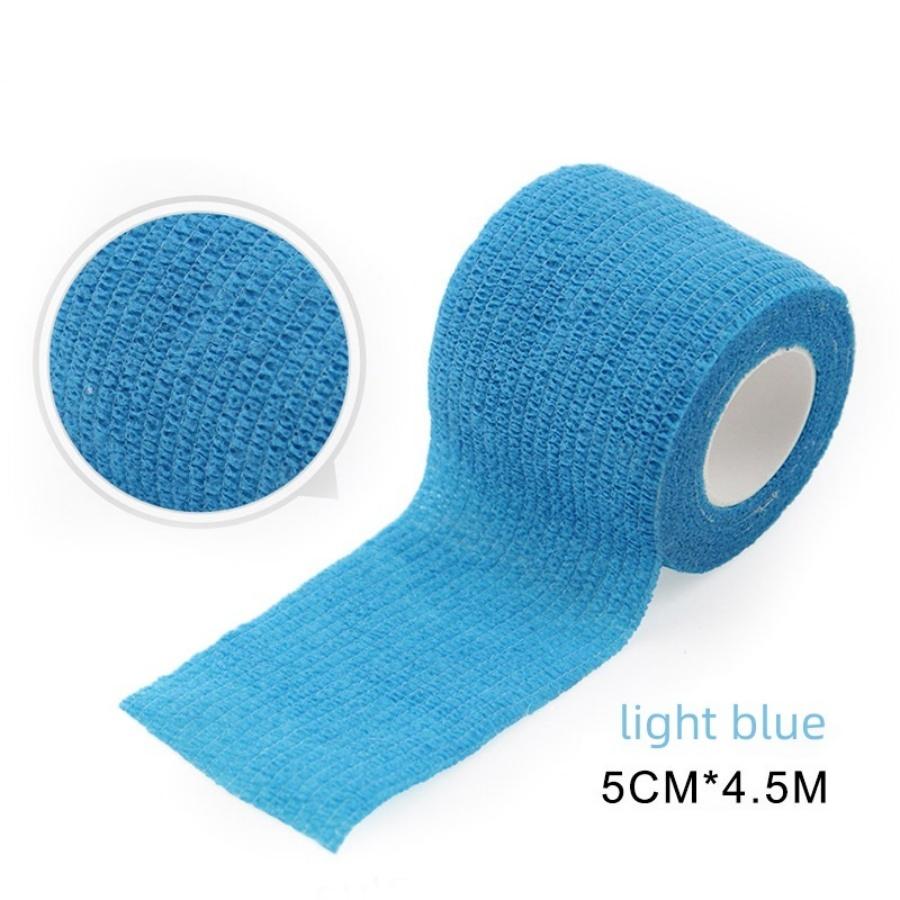 1pcs 5cm Wide 4.5m Long Finger Bandage, Self-Adhesive Elastic Breathable Sports Wrap, Athletic Support Tape for Active Use