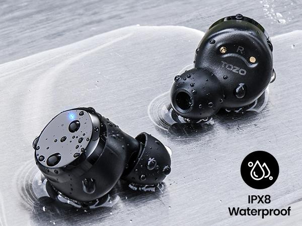 TOZO Tonal Dots (T12) Wireless Earbuds Bluetooth 5.3 Headphones Built-in ENC Noise Cancelling Mic Audio Earphones Headset Electronic Digital in-ear earphone