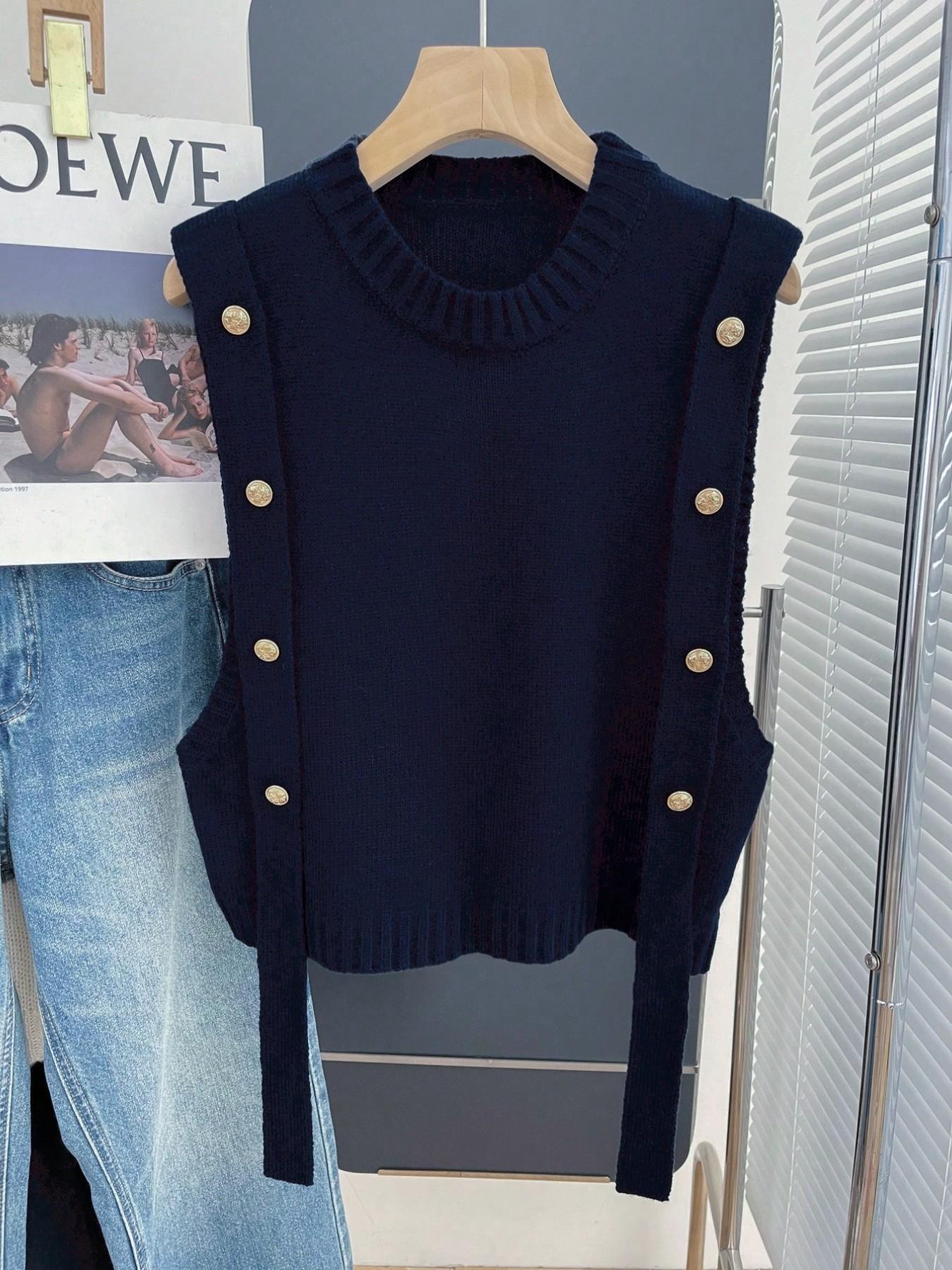 Women's Sweater Vest Top, Spring & Summer, Stylish Casual Ladies' Clothing, Perfect for Outdoor Wear, Trendy Women's Knitwear Women's Sweater Vest Top, Spring & Summer, Stylish Casual Ladies' Clothing, Perfect for Outdoor Wear, Trendy Women's Knitwear