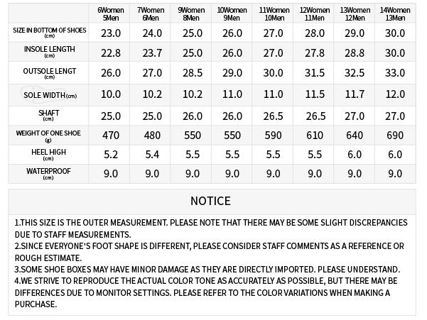 AMOJI Unisex Ankle Chelsea Rain Platform Boots 917 Waterproof Soft Shoe for Rainy Days Colorful Anti-Slip Grip Comfortable Fit