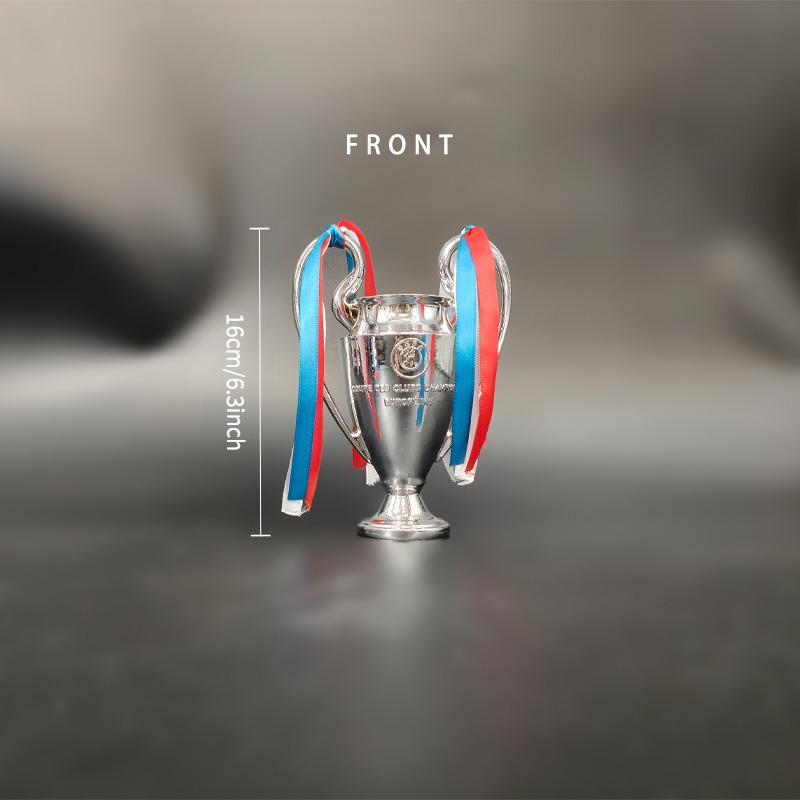 Paris Saint-Germain Uefa Champions League Resin Trophy Cup, Engraved Winners List, Ideal for Soccer Fans & Office Decor