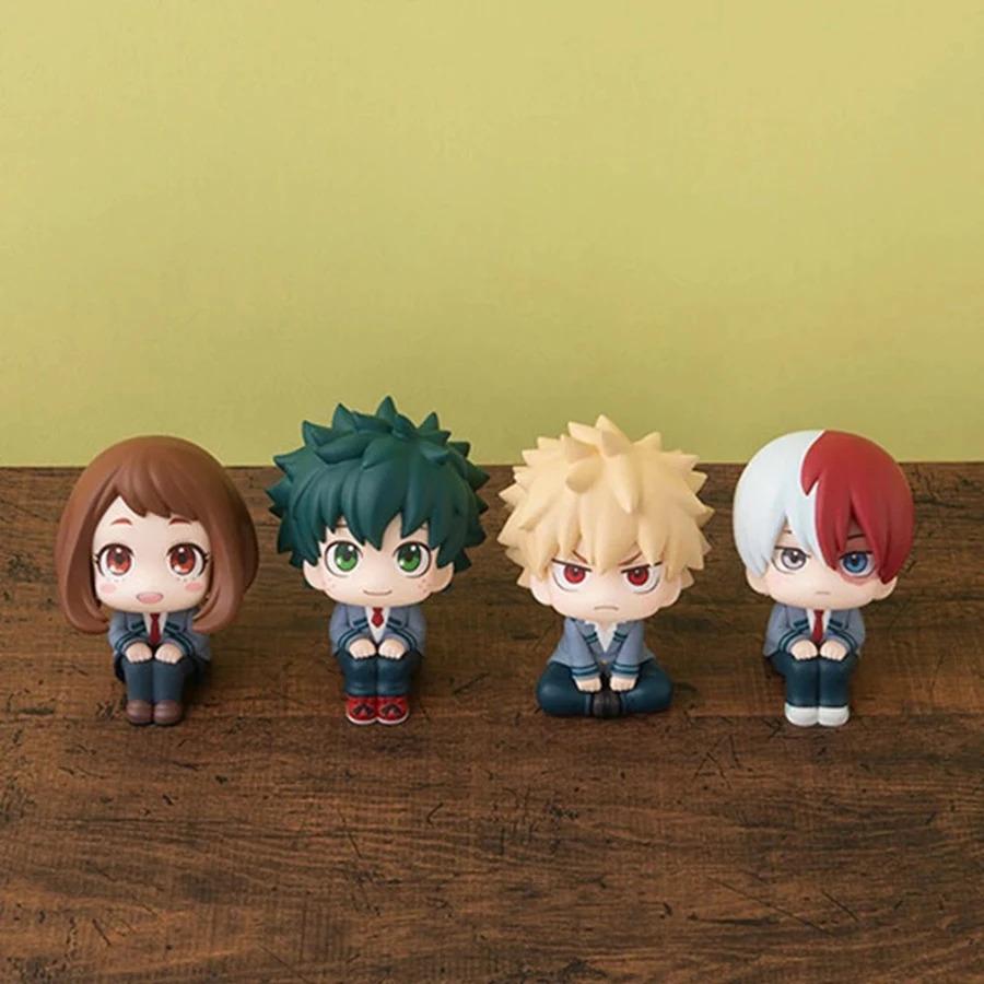 18cm Boku no Hero Academia Anime Figure Bakugo Katsuki Action Figure Midoriya Izuku/Todoroki Shoto Figurine PVC Collection Toys