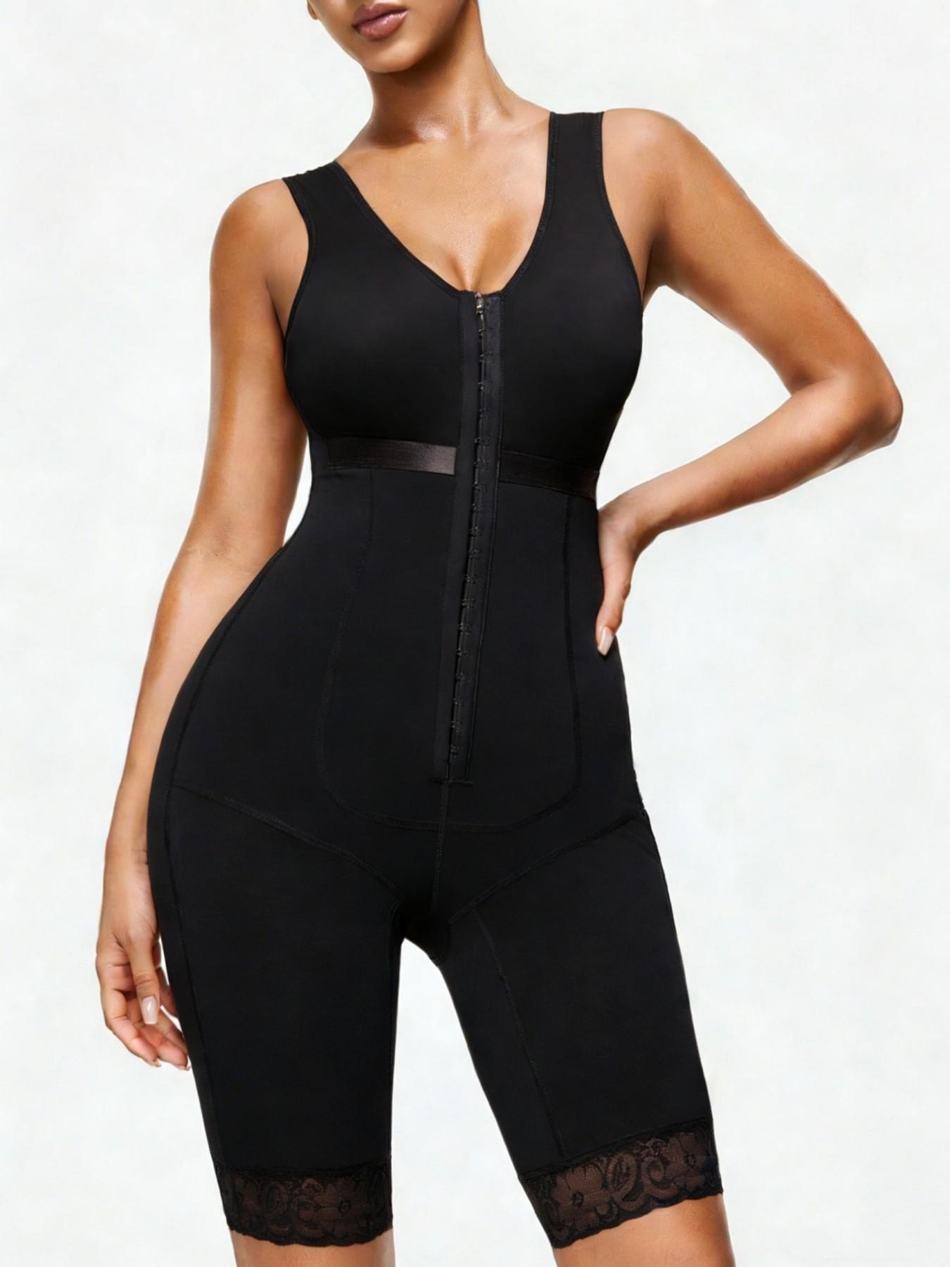 1 Count Women's Shapewear Bodysuit, Fajas, Colombian Shapewear Tummy Control Butt Lifter, Firm Control Body Shaper Jumpsuit with Adjustable Hooks, Sculpting Body Shaperwear for Daily Wear, Suitable For Daily Wear Or Gym