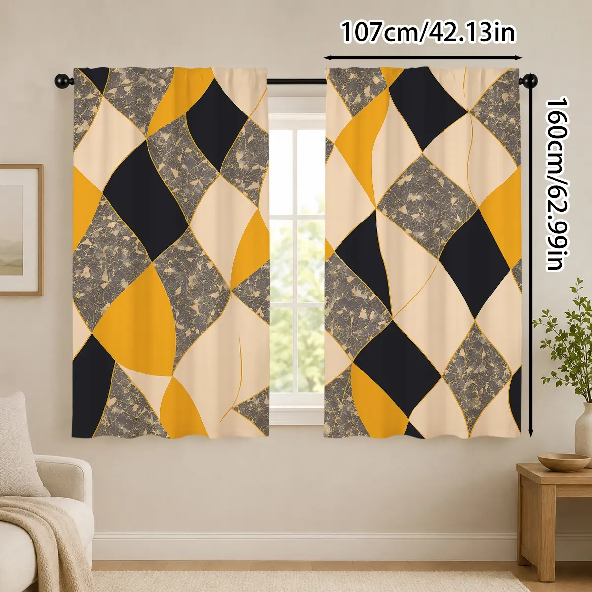 42"W*63"L(107*160cm)-2pcs