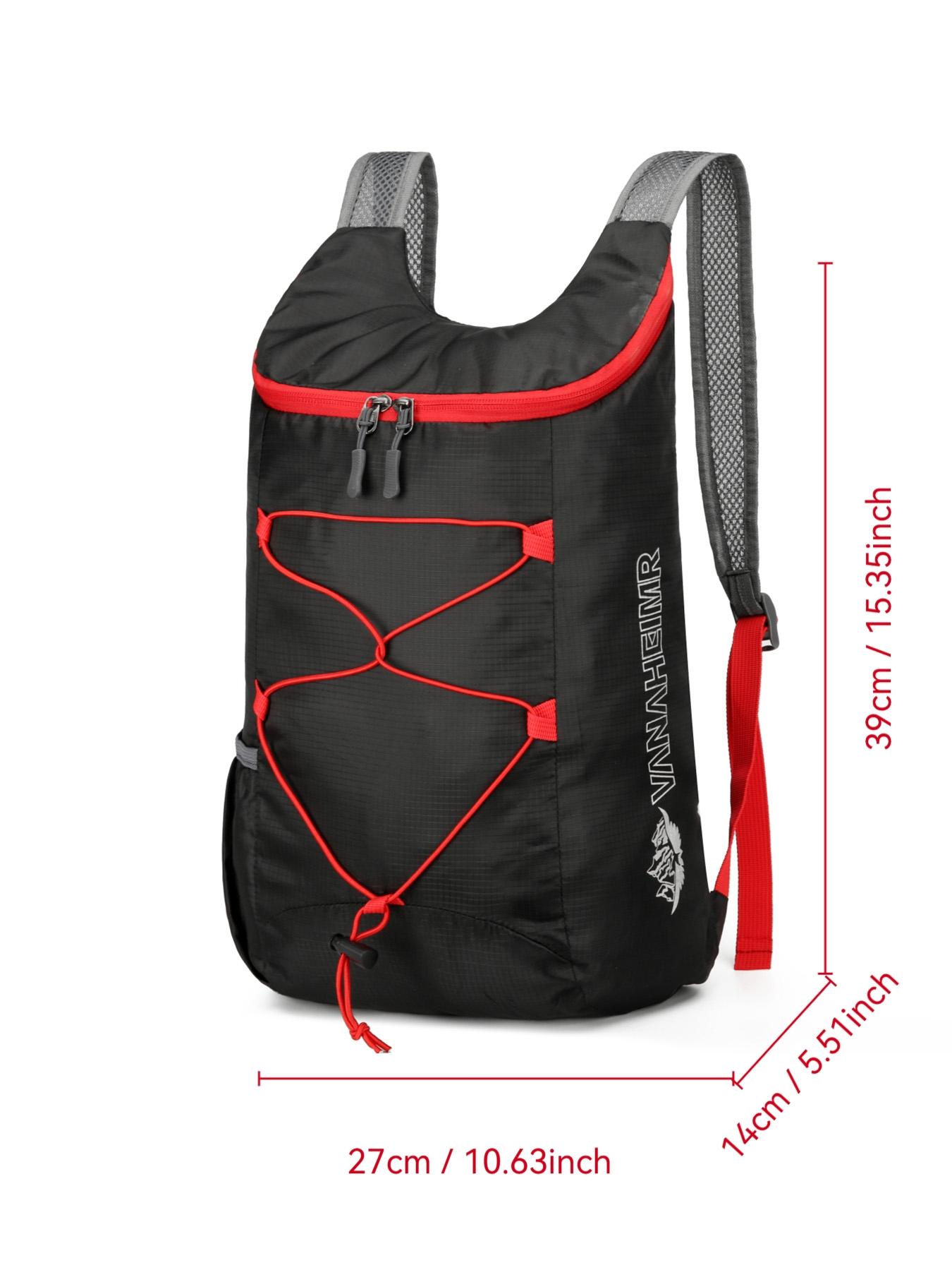 Lightweight Foldable Backpack Waterproof Nylon Hiking Running Cycling Large Capacity Sports Backpack