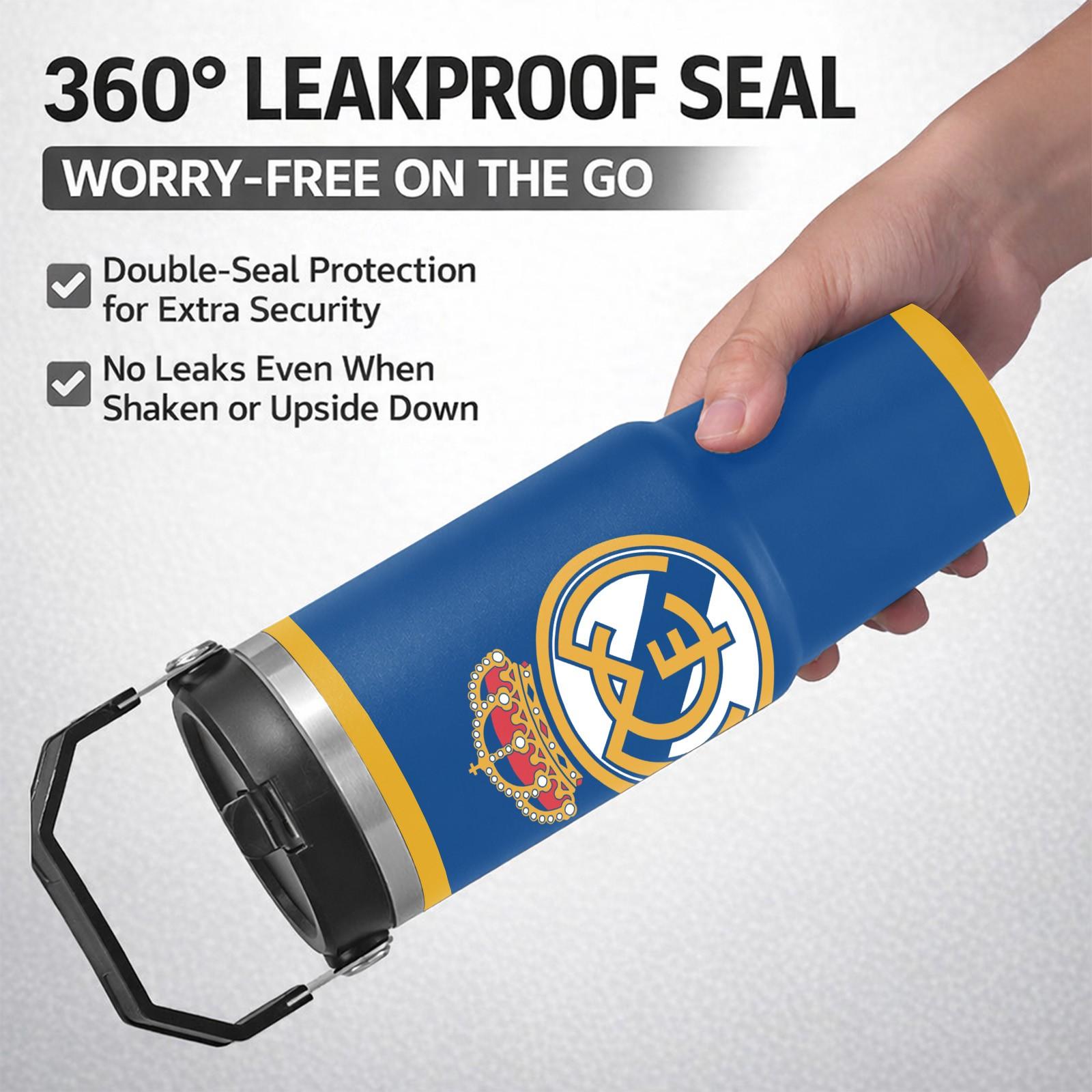 1 Pc Thermal Mug 30oz Skinny Tumbler With Handle And Lid, Double Wall Vacuum Cup, Leak Proof Insulated Mug, Keeps Hot 12 Hours Cold 24 Hours, Royal Style Fan Travel Mug For Coffee Tea, Gift For Men Women Sports Fans Holiday Premium Use