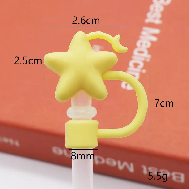 Yellow Star Moon 8mm