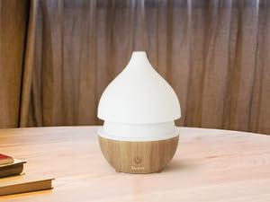 Essential Oil Diffuser, 100ml Small Aromatherapy Diffuser with Auto Shut-Off Function, Ultrasonic Diffusers for Essential Oils, Cool Mist Humidifier with Warm White Lights, for Office Home Essential Oil Diffuser, 100ml Small Aromatherapy Diffuser with Auto Shut-Off Function, Ultrasonic Diffusers for Essential Oils, Cool Mist Humidifier with Warm White Lights, for Office Home