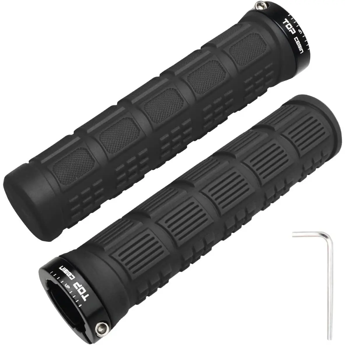 Rubber Grips Black 1 Pair