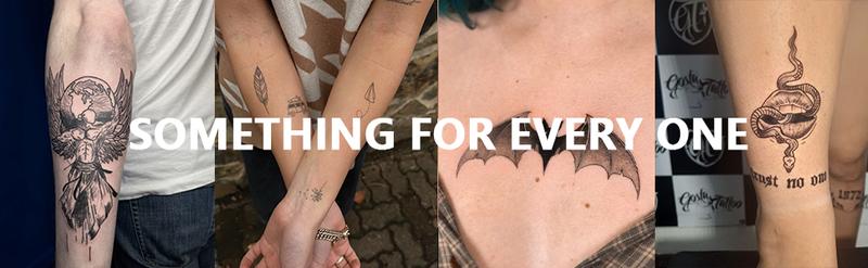 INKARTLINK Tattoo Tech, 2 Sheets Semi-Permanent Temporary Tattoos ,Butterfly Wing,Adult Art Design,Lasts 1-2 Weeks, Waterproof, Realistic Look, No Adhesive, No Reflection,For Man And Woman,Ideal for Swimming, Party