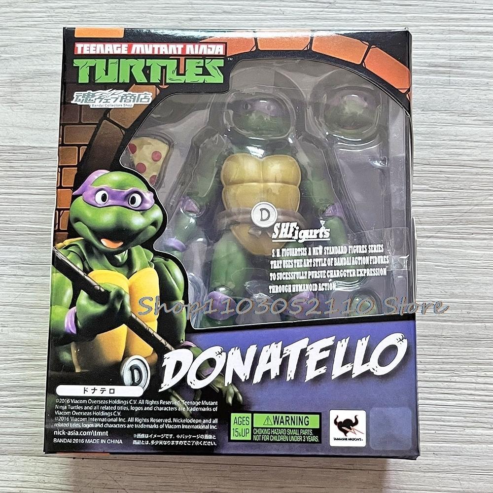SHF Ninja Turtle Figure Neca 1990 Film Version Turtles Action Figure Raphael Leonardo Michelangelo Donatello Model  Gifts