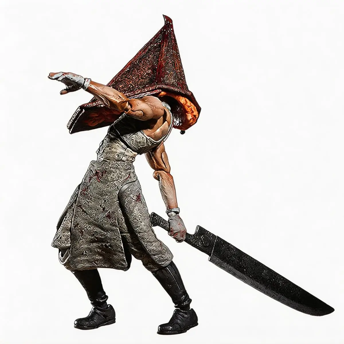Silent Hill 2 Action Figure, 2 SKUs Sold Separately, SP-055 Pyramid Head & SP-061 Bubble Head Nurse, Fully Articulated Horror Game Collectible PVC Model Toy for Classic Fans