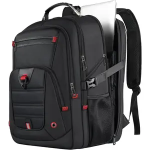 Extra Large Travel Backpack With 52L Capacity, Long-Term Durability TSA Backpack,Anti-Theft 17.3" Big Business Laptop Backpack for Men&Women