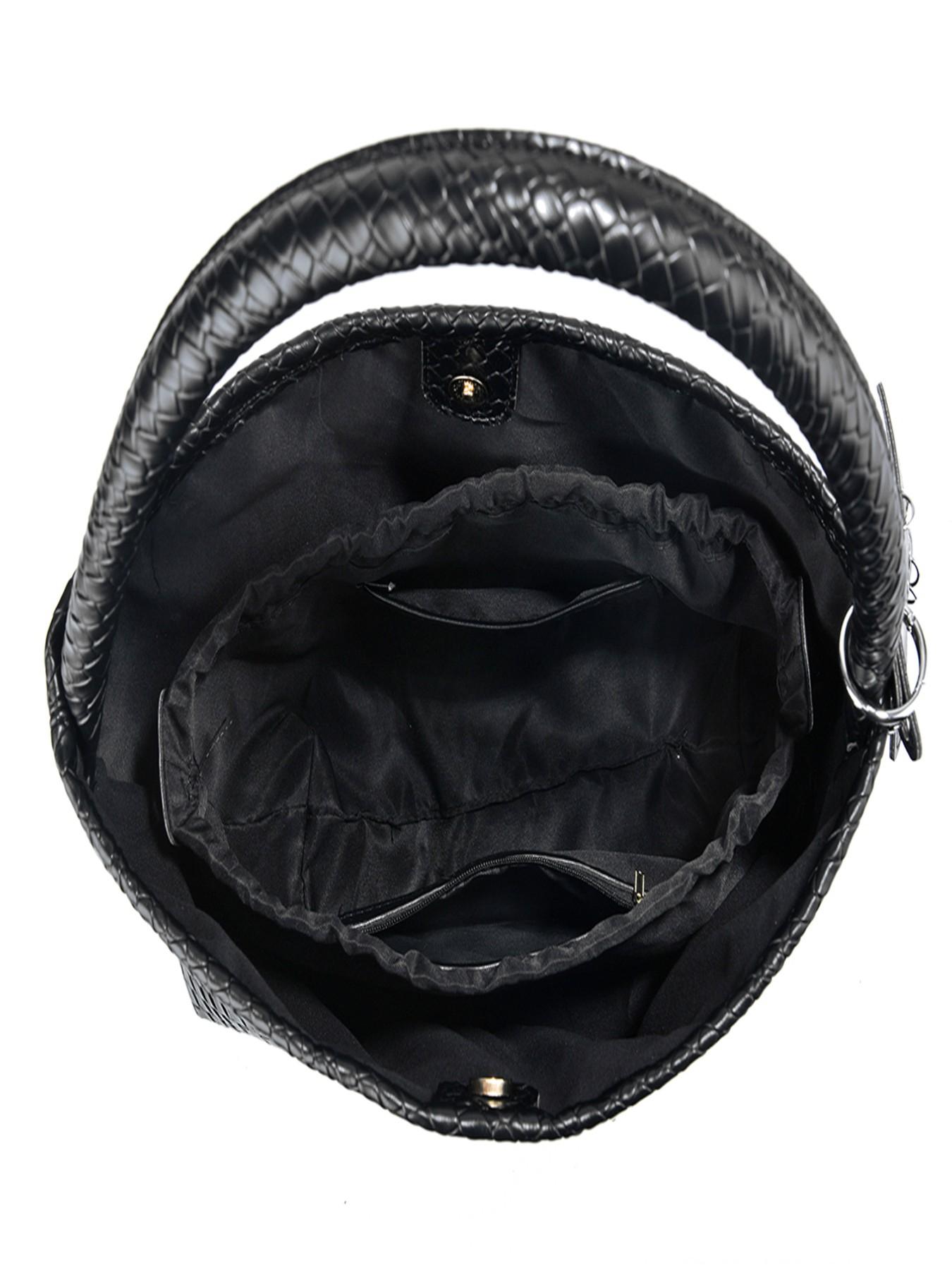 Cute Mickey Accent Backpack for Women, 2-In-1 Small Daypack with Detachable Strap, Quilted PU Leather School Bag, Kawaii Mini Backpack