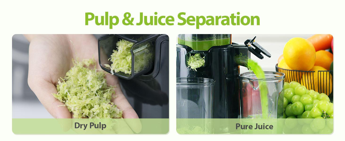 Aeitto Max5 Juicer, Cold Press Juicer with 5.8" Large Feed Chute,1.7L Large Capacity, 250W Whole Masticating Juicers for Vegetable and Fruit, High Juice Yield, Easy to Clean with Brush, Ice Fruit, BPA-Free, Smart recipes App Aeitto Max5 Juicer, Cold Press Juicer with 5.8" Large Feed Chute,1.7L Large Capacity, 250W Whole Masticating Juicers for Vegetable and Fruit, High Juice Yield, Easy to Clean with Brush, Ice Fruit, BPA-Free, Smart recipes App