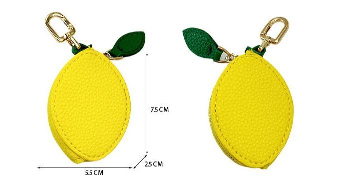 Cute Fruit Bag Charm, Adorable Keychain Accessory for Bags and Backpacks, Perfect Gift for Fruit Lovers, All Season Casual Style