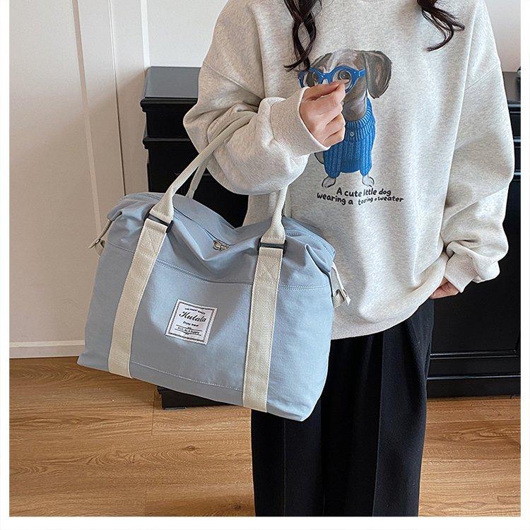 1PC Casual Travel Tote Bag Large Capacity Multi-Functional Handbag Crossbody Bag with Shoe Compartment for Gym Business Trip