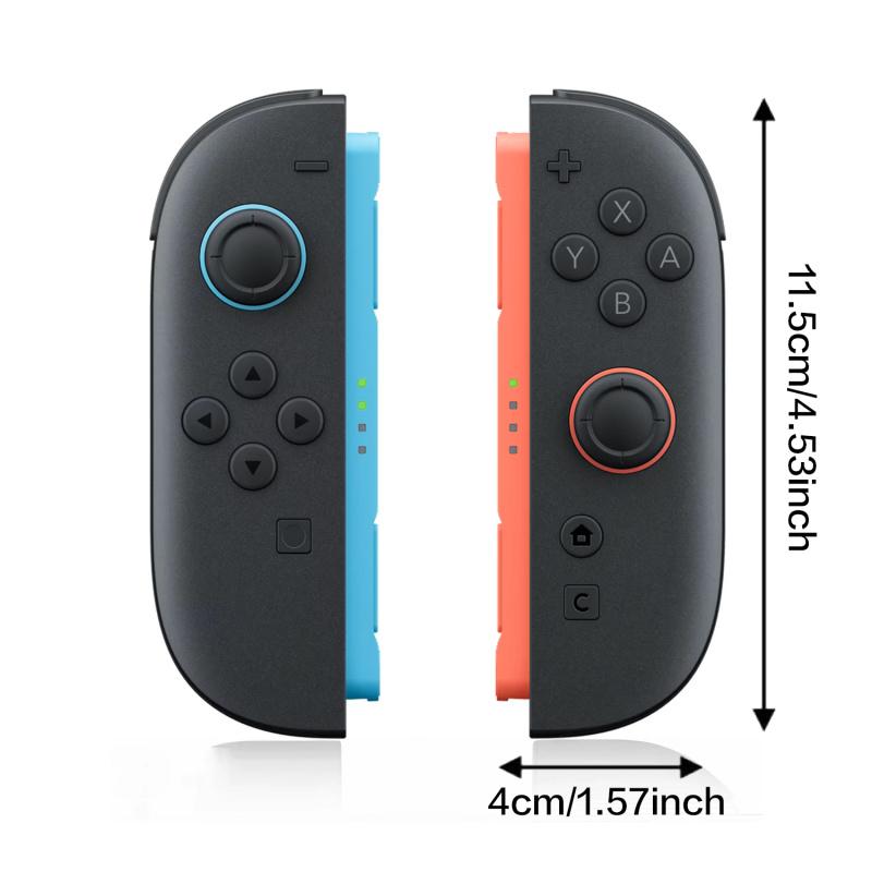 Wireless Controller for Switch/lite/oled, DualVibration Function Replacement Parts, Wake-Up SwitchButton Design