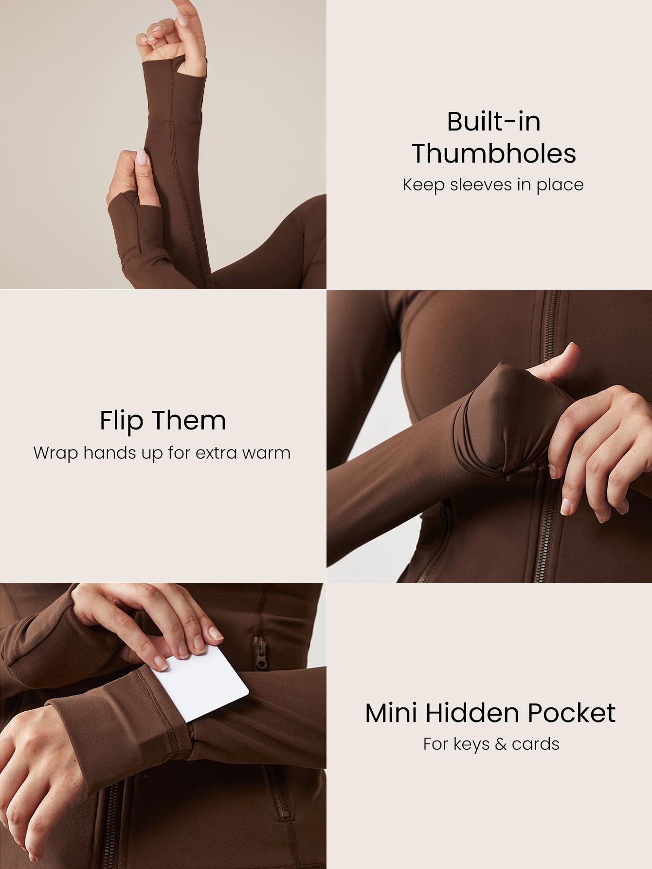 GLOWMODE 2PCS Slim-It BBL Jacket and 31"&35" Flare Leggings Daily Set Fall TikTokShopBlackFriday