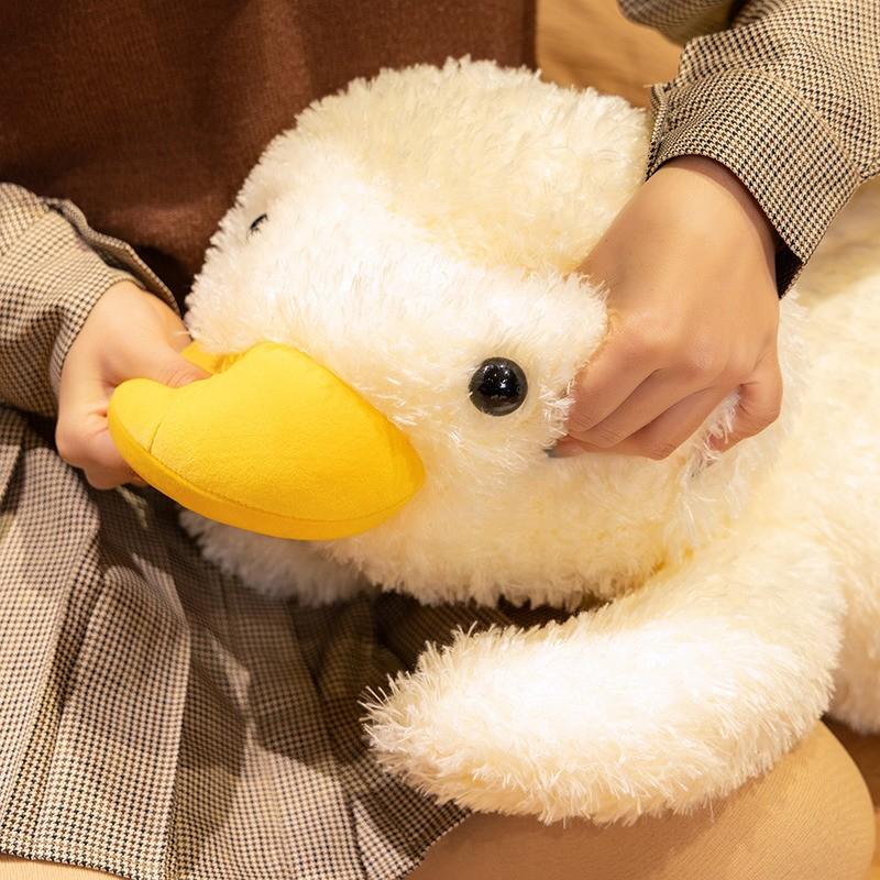 Plush Duck Toy, Soft Plush Pillow Doll, Anxiety Relief Gift for Kids and Friends, Comfortable and Cozy Kawaii Stuffed Animal