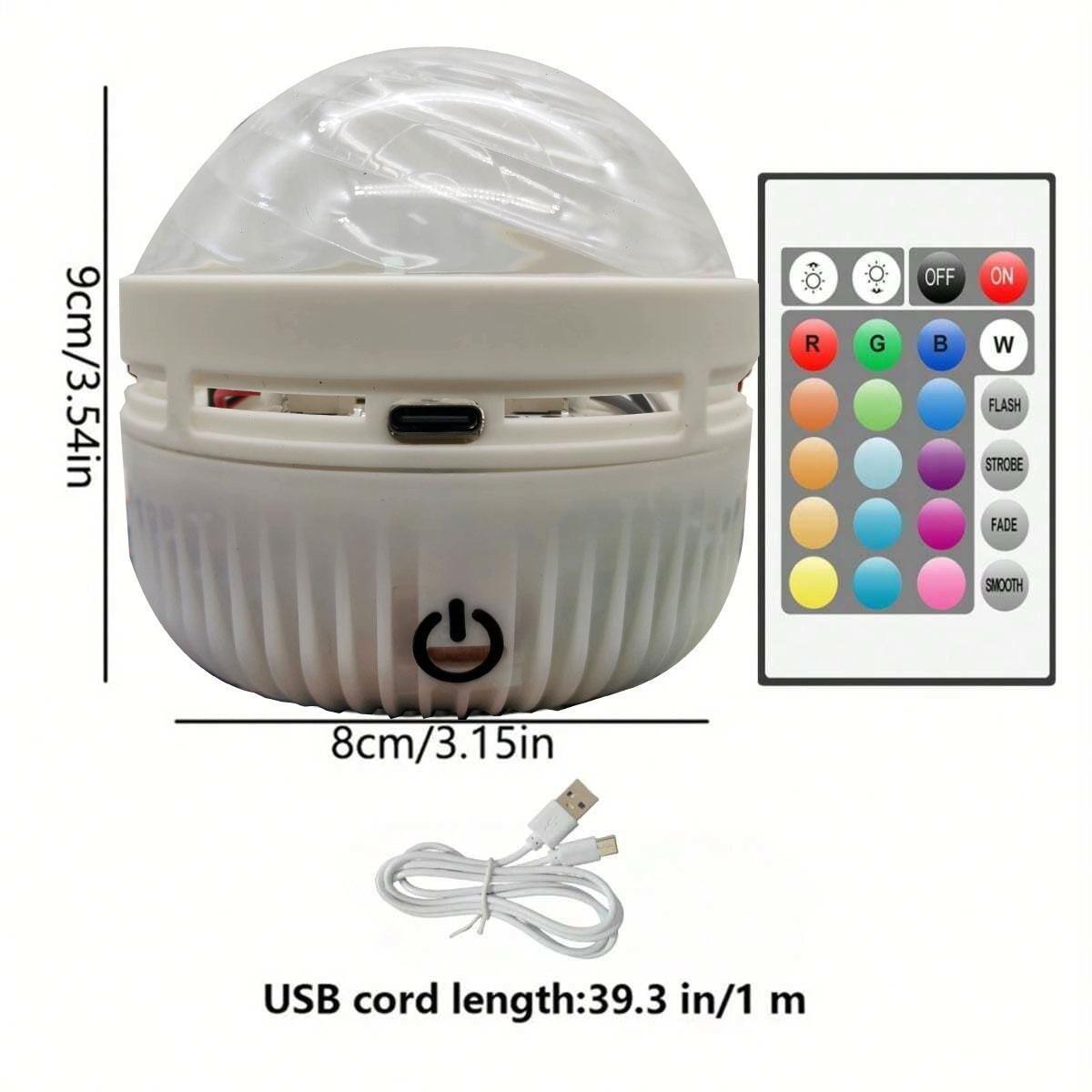 Touch control 16 colors black hole/aurora projector light, 1 set of USB charging LED starry sky aurora projector light with remote control, Northern lights ambient light, home decoration, Planetarium star projector, Starlight roof projector