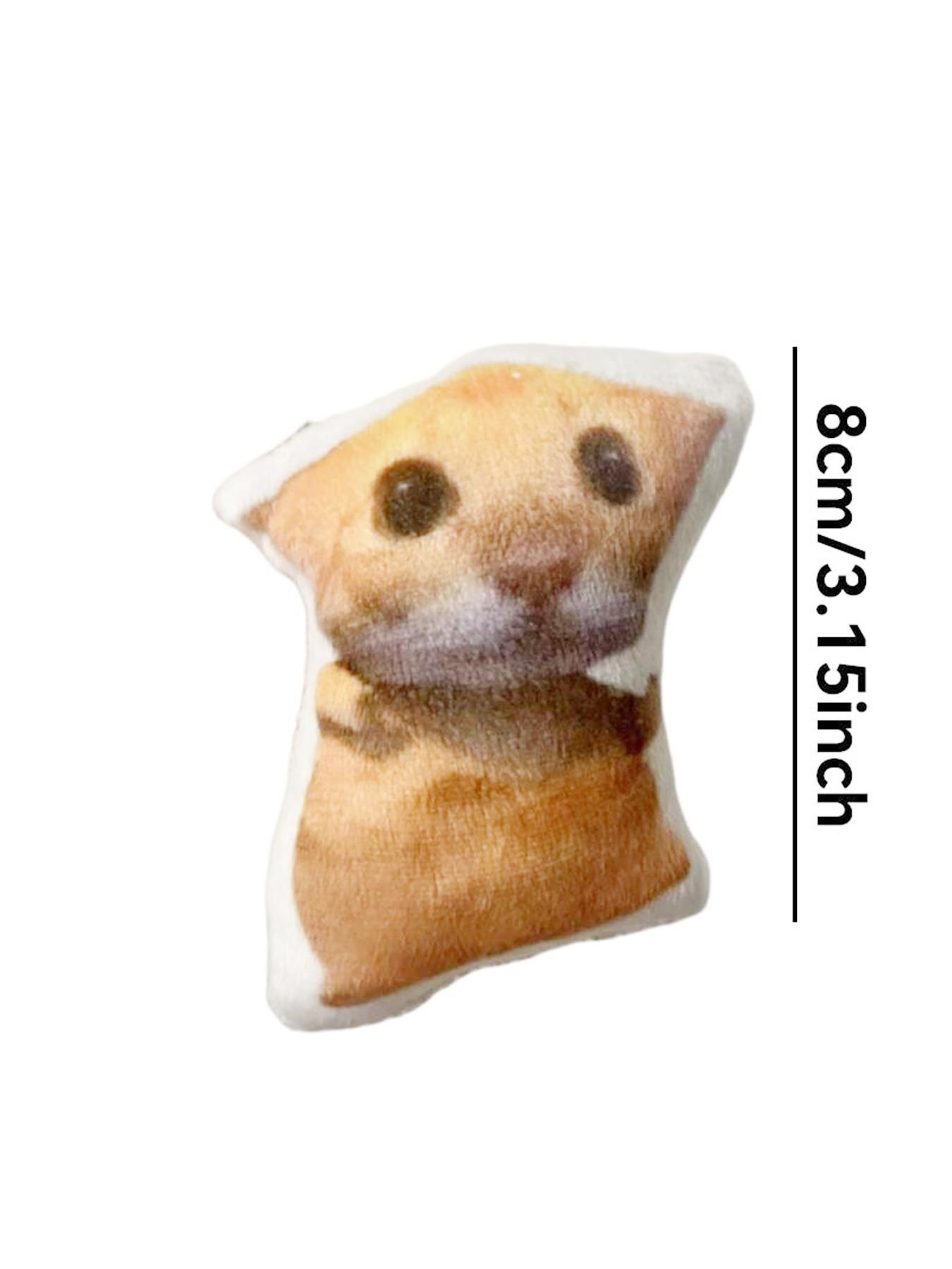 Funny Amigurumi Cat Plush Keychain, Small Whistling Doll, Cute Stuffed Toy, Perfect Gift for Kids and Adults, Unique Decoration Item