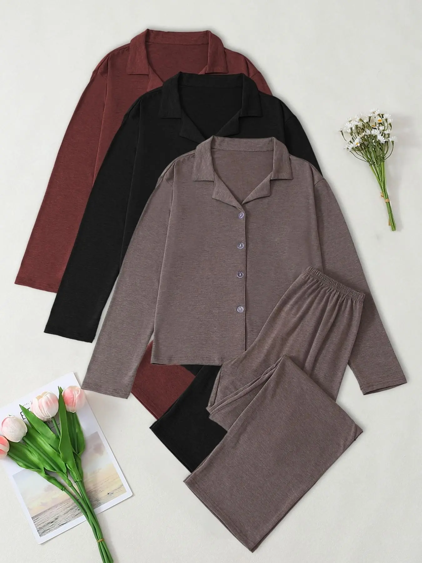 Red + Black + Brown