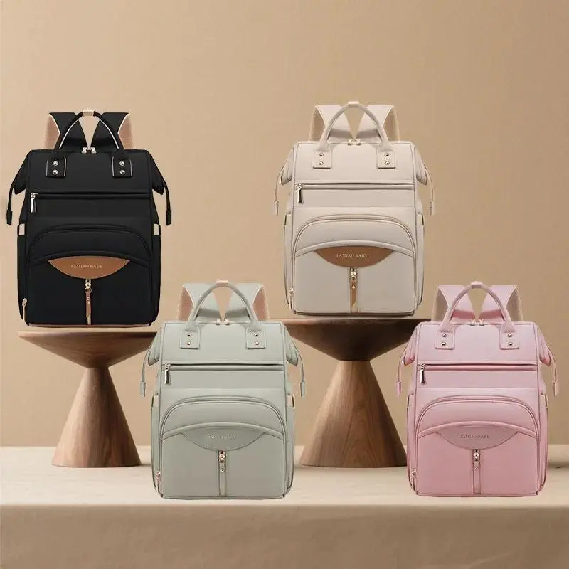 New Multifunctional Mother Diaper Bags Waterproof Large Capaci Lightweight Portable Diaper Bag for Outing Wet And Dry Separation