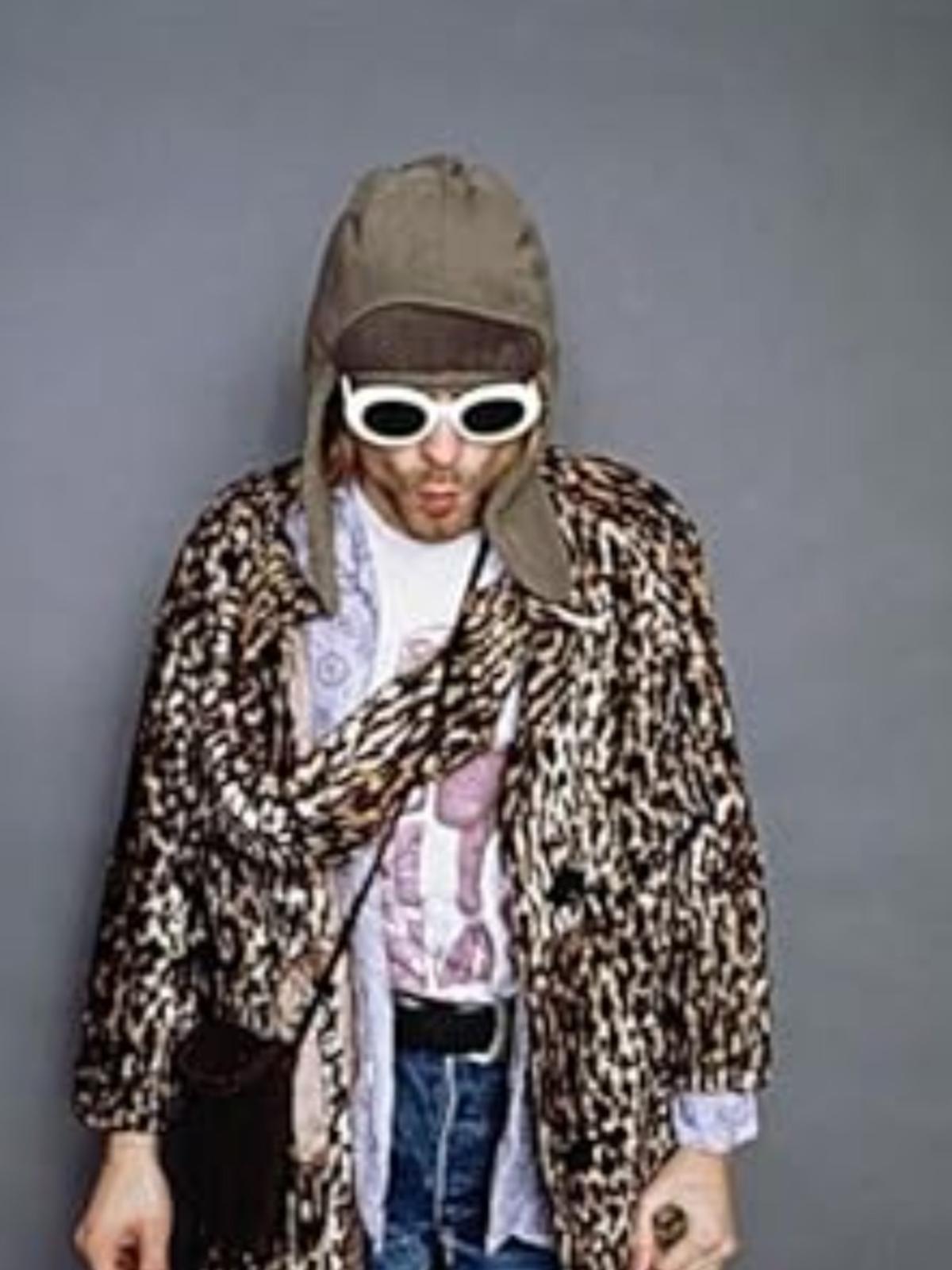 FEISEDY White Clout Goggles Sunglasses Women Men Retro Oval Sunglasses Girls Boys Sunglasses B2253