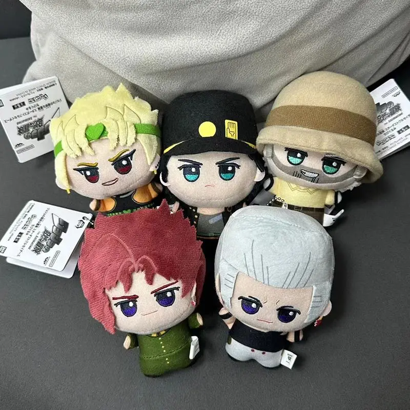 New Jojo'S Bizarre Adventure Plush Doll Jotaro Kakyoin Polnareff Kawaii Plush Pendant Anime Figures Collection Toys Gift