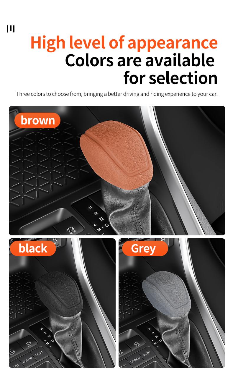 1 piece Car Automatic Gear Lever Shift Handle WaterProof Decoration Cover Shift Handle Knob Cover Kit Non-Slip Wear-resistant Silicone Protective Cover Direct Install Car Supplies Interior Accessories Corolla RAV4 Highlander Venza Harrier Camry For Toyota 1 piece Car Automatic Gear Lever Shift Handle WaterProof Decoration Cover Shift Handle Knob Cover Kit Non-Slip Wear-resistant Silicone Protective Cover Direct Install Car Supplies Interior Accessories Corolla RAV4 Highlander Venza Harrier Camry For Toyota