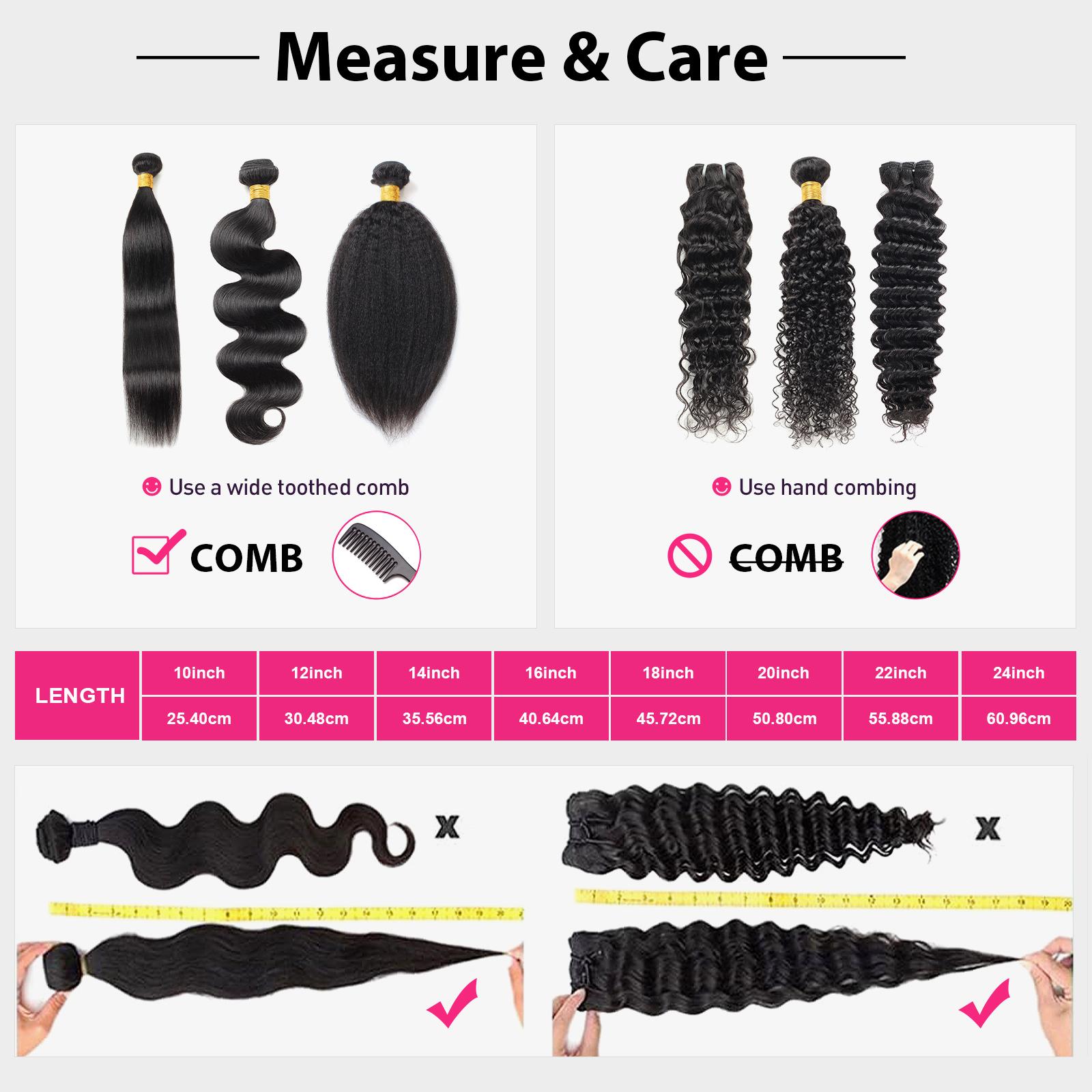 Ishow Bone Straight Hair Bundles/Body Wave Human Hair Bundles P4 27 Highlight Hair Bundles 30Inch Quick Weave Extensions 4*4/2*6Lace Closure With Human Hair 95-100G/Bundle #Summervibes