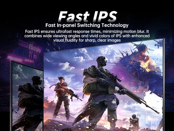 KTC 27-Inch Full HD 1920x1080 Fast IPS 180Hz Gaming Monitor, GTG 1ms Computer Monitor, DP 1.4 & HDMI 2.0 Ports, FreeSync Frameless PC Gamer Monitor, HDR10, VESA Mount, H27F22