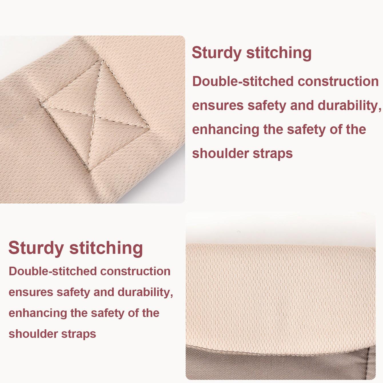 Multifunctional Baby Carrier Front and Back Use, Adjustable Kangaroo Style Backpack for Infants, Hands-Free Baby Sling for Travel