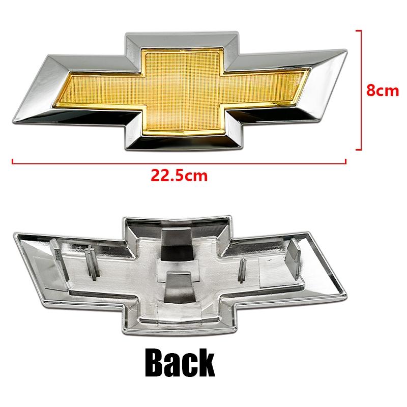 Universal Car Emblem Sticker, Chevrolet Replacement Exterior Decoration, Waterproof Scratch-Resistant Body Accessories