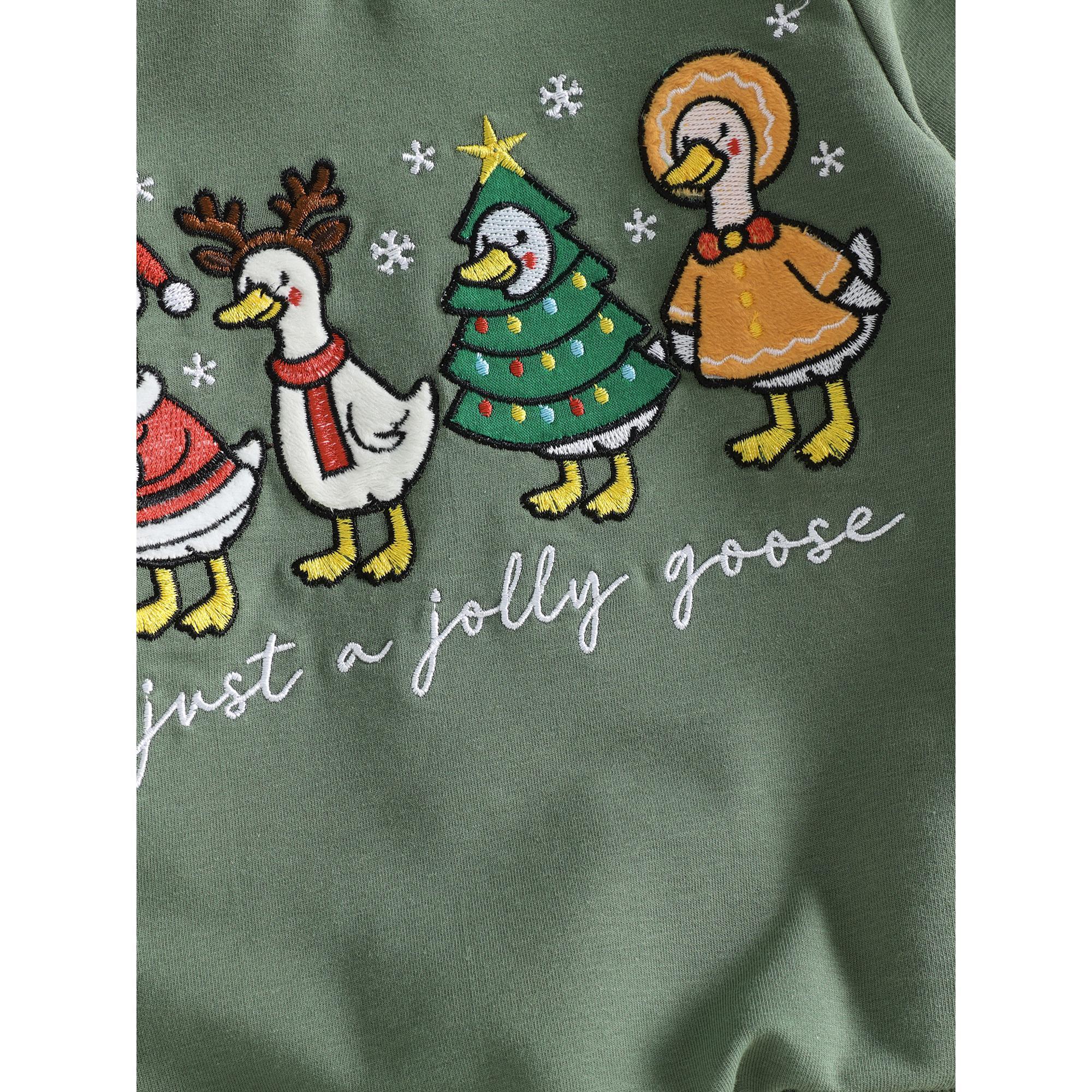 Toddler Baby Little Boy Girl Christmas Sweatshirts Long Sleeve Embroidery Pullover Tops Fall Winter 1-5 Years Toddler Baby Little Boy Girl Christmas Sweatshirts Long Sleeve Embroidery Pullover Tops Fall Winter 1-5 Years