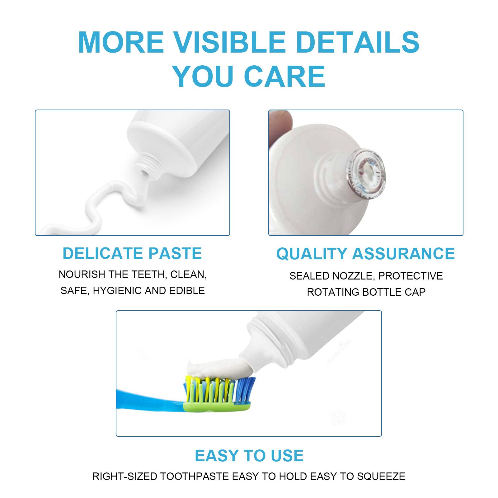Edible Pet Toothpaste for Cats & Dogs, Daily Teeth Cleaning Oral Care Gel, Freshens Breath & Cleans Surface Stains