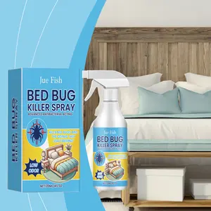 Bed Bug Killer Spray - Kills Bed Bugs on Contact & Eggs -Natural Plant-Based Formula - People & Pet Friendly - No-Rinse - Also for Fleas, Mites, Flies & Mosquitoes