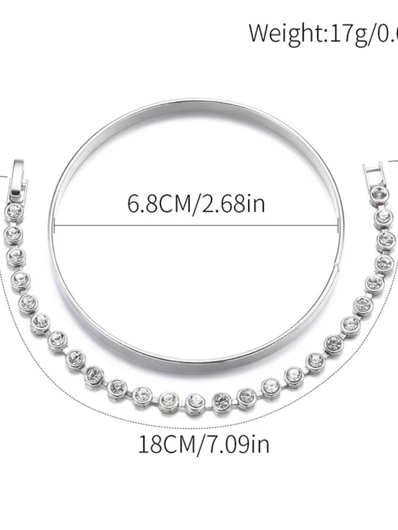 Vintage Jewelry Fashion Diamond Bracelet, Elegant Accessory for Women, Perfect Gift Idea, Timeless Style Statement Piece