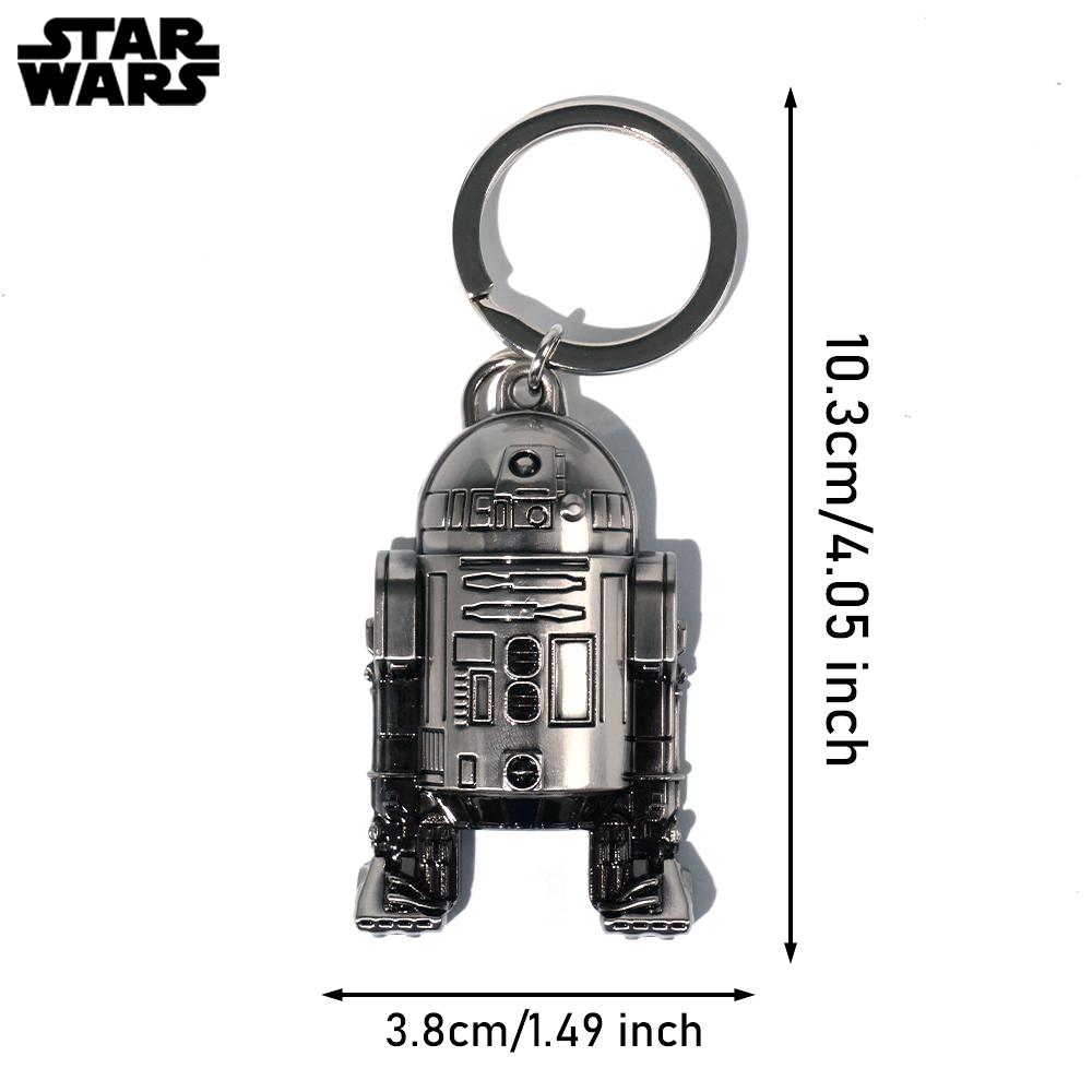 1PC Star Wars Officially Licensed Star Wars R2-D2 Keychain Key Pendant Fashion Trend Personalized Backpack Car Key Metal Key Ring Superior Sense Creative Decorations Desktop Ornaments Christmas Anniversary Birthday Gift 1PC Star Wars Officially Licensed Star Wars R2-D2 Keychain Key Pendant Fashion Trend Personalized Backpack Car Key Metal Key Ring Superior Sense Creative Decorations Desktop Ornaments Christmas Anniversary Birthday Gift