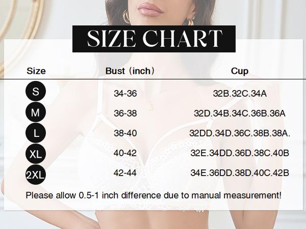 Avidlove Bras for Women Lace Underwire Bra Adjustable Strap Two Layer Bra V Neck Unlined Lingerie Avidlove Bras for Women Lace Underwire Bra Adjustable Strap Two Layer Bra V Neck Unlined Lingerie