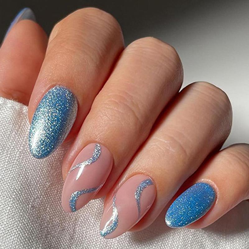 600Pcs Extra Short Almond Nail Tips, Upgraded Widened Nail Bed Half Matte No File False Full Cover Gel Nails Clear Natural Artificial Gelly Tips for Nail Extension Home DIY Salon 12 Sizes with Set for Extension Nail Manicure, Fake Nails Kit