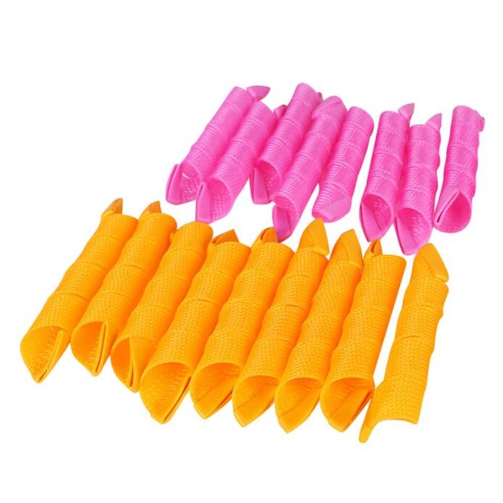 10/20Pcs Heatless Curling Rod Soft Hair Curler No Heat Hair Rollers Spiral Curls Lazy Curlers Long Perm Rods Women Styling Tools