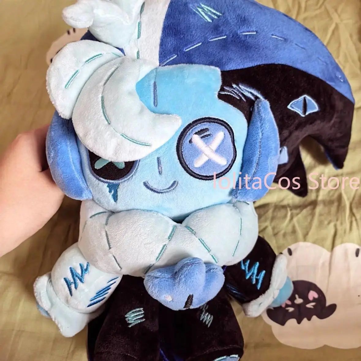 2026 New hot item 20cm Cookie Run：kingdom Shadow Milk Cookie Kawaii Plush Doll Stuffed Toy Cosplay Dress Up Toy Gift Cotton Figure Mascot Birthday
