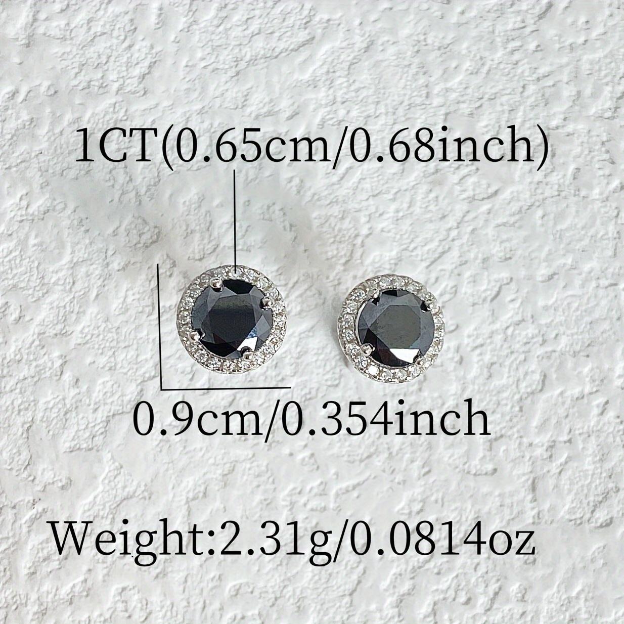 【2026 TREND ALERT】 | Artisanal Design S925 Silver Stud Earrings | Moissanite/Zircon Dual Version | Soft Needle & Kraft Box | Unisex Black Friday Deals
