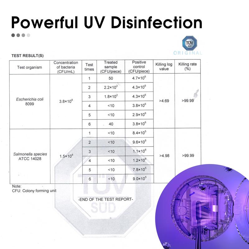 iHave Toothbrush Sanitizer – Wall-Mounted UV Toothbrush Holders for Bathrooms, Stylish Bathroom Accessories and Bathroom Decor for Home & RV, Travel Essentials, Cool Gadgets Black